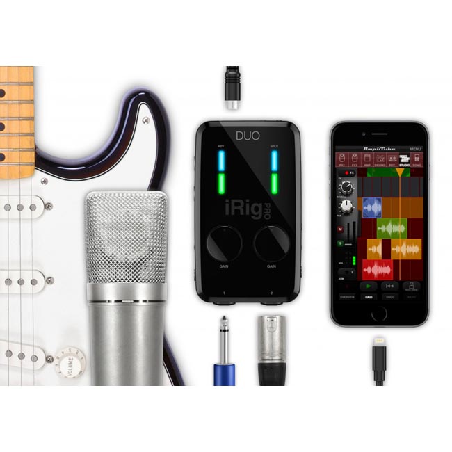iRig Pro Duo 頂級行動錄音介面
