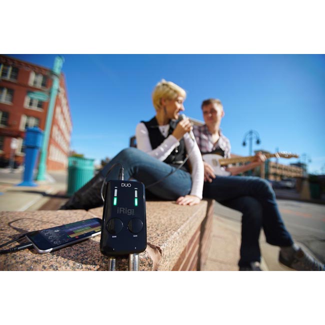 iRig Pro Duo 頂級行動錄音介面