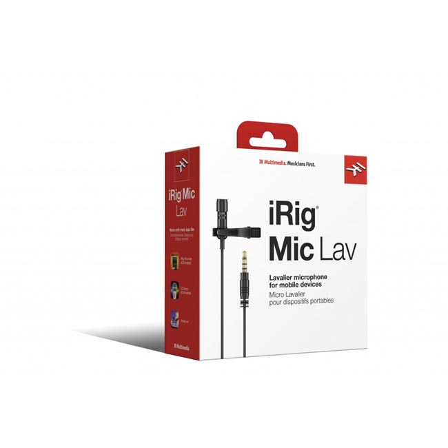 iRig Mic Lav 領夾式迷你麥克風