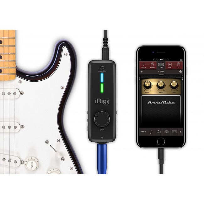 iRig Pro I/O 麥克風與MIDI複合介面