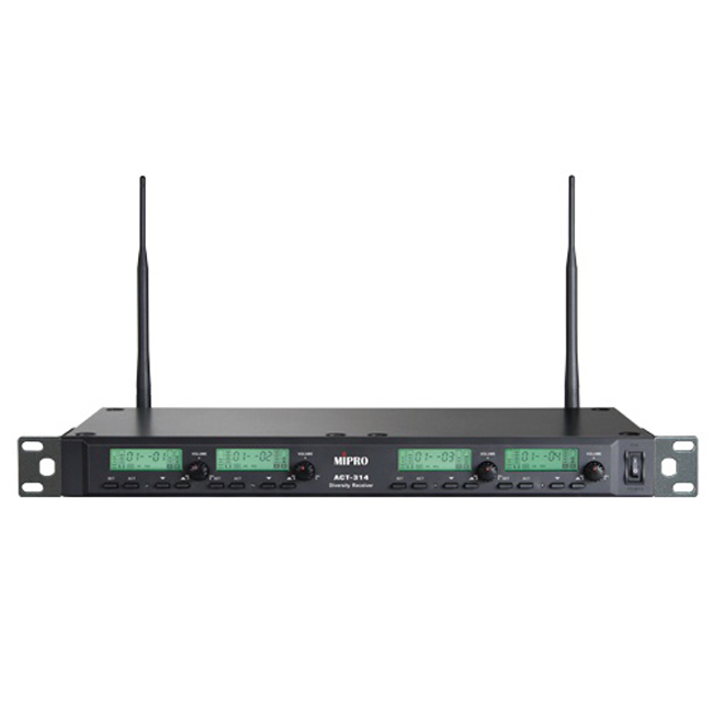 ACT-314 四頻道無線麥克風組