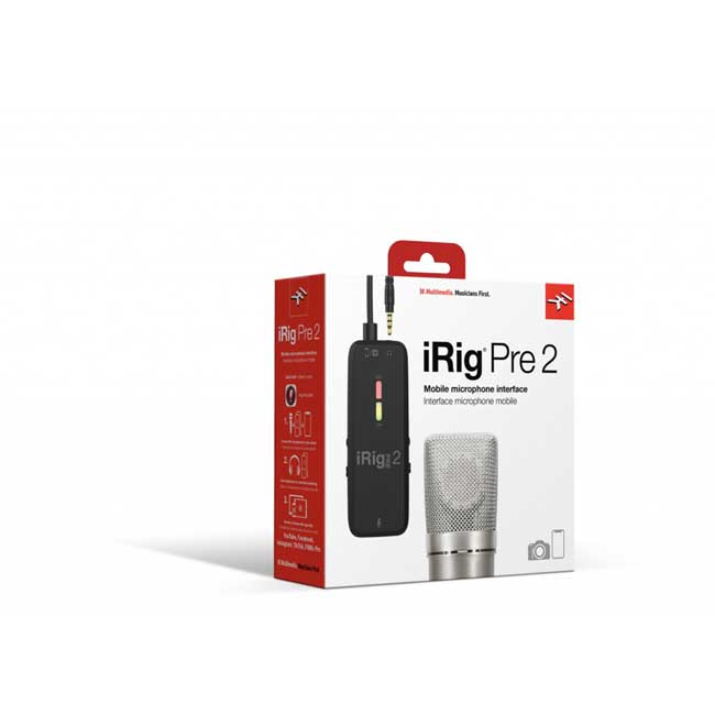 iRig Pre 2 麥克風行動錄音介面