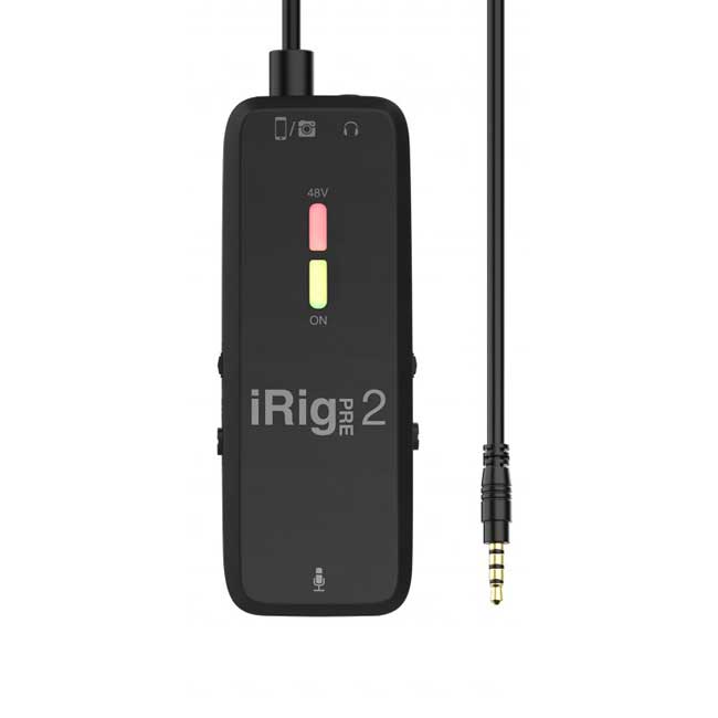 iRig Pre 2 麥克風行動錄音介面