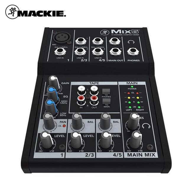 Mix5 5軌小型混音器