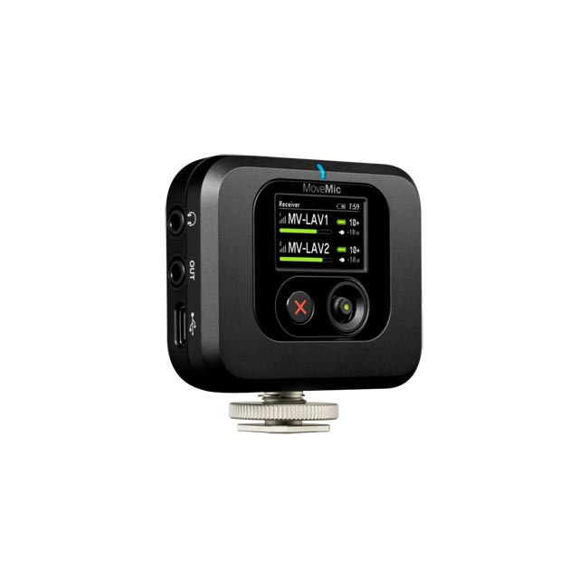 MoveMic Two Receiver無線領夾麥克風