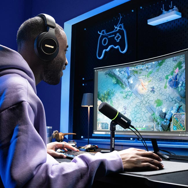 MV6 遊戲USB動圈麥克風