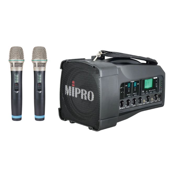 MA-100D 雙頻肩掛式擴音機