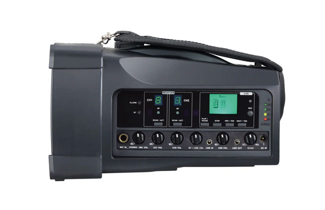 MA-100D 雙頻肩掛式擴音機