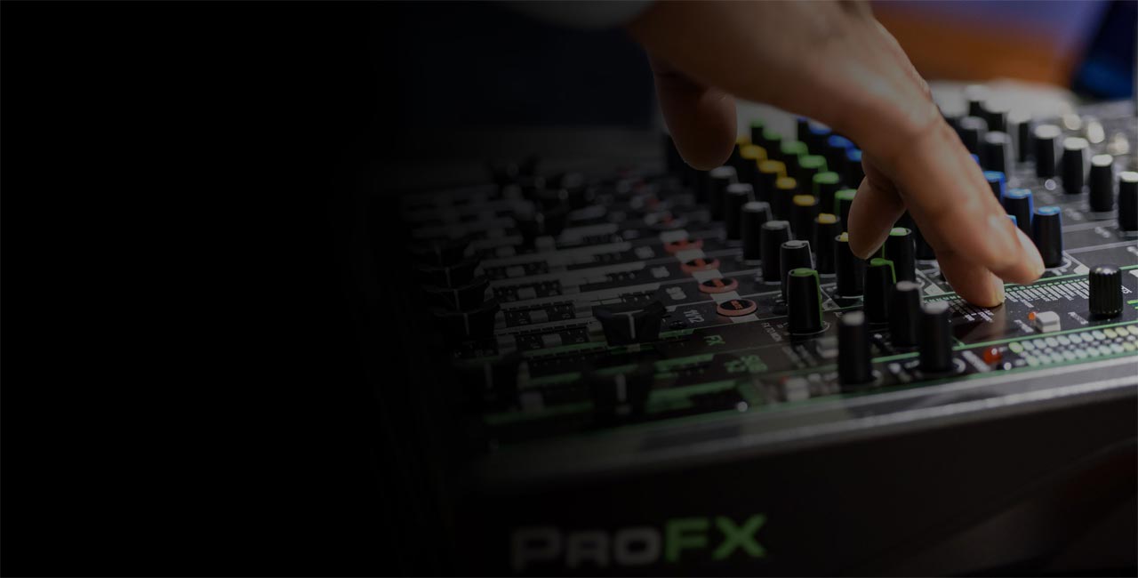 ProFX10v3 10軌專業USB混音器